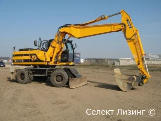 Лизинг колесного экскаватора JCB JS200-WT2