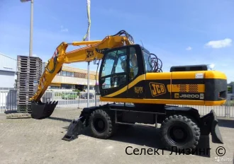 Лизинг колесного экскаватора JCB JS200-WT2