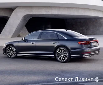 Audi A8 D5 рестайлинг вид сбоку