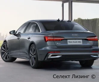 Audi A6 C8 рестайлинг вид сзади