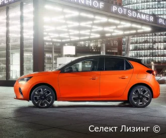 Opel Corsa — вид сбоку