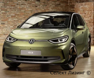 Volkswagen ID.3 вид спереди