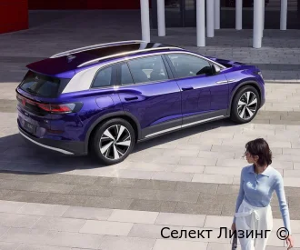 Volkswagen ID.6 Crozz вид сбоку