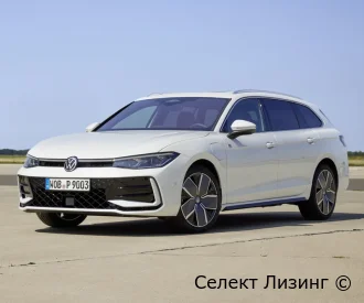 Volkswagen Passat — вид спереди