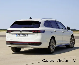 Volkswagen Passat — вид сзади