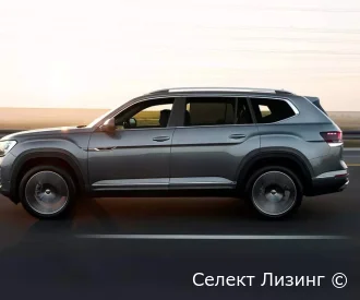Volkswagen Teramont — вид сбоку