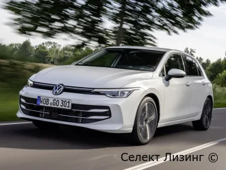 Volkswagen Golf — вид спереди