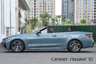 Кабриолет BMW 4-Series G23 с открытым верхом BMW 4-Series кабриолет