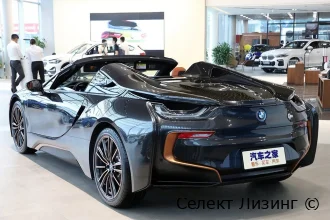 Задняя часть кузова купе-родстера BMW i8 вид сзади BMW i8 Roadster вид сзади