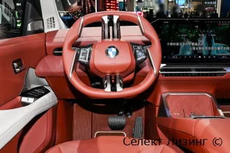 Цифровая приборная панель и центральный дисплей BMW iX3 (NA6) салон BMW iX3 NA6 салон