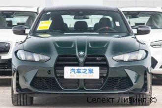 Спортивный седан BMW M3 G80 вид спереди BMW M3 G80 вид спереди