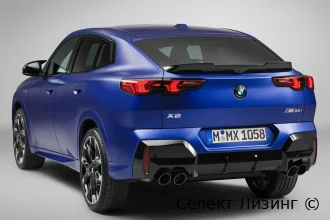 BMW X2 U10 — вид сзади BMW X2 U10 — вид сзади