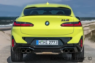 BMW X4 G02 — вид сзади