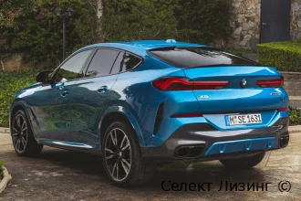 BMW X6 G06 — вид сзади