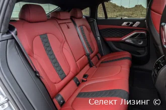 BMW X6 G06 — задний ряд сидений